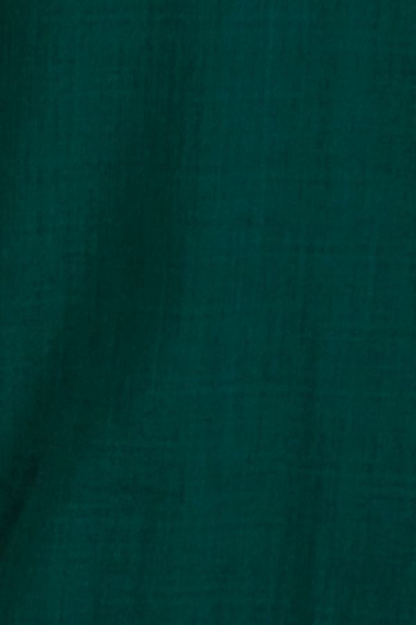 Maren High Waisted Paper Bag Wide Leg Belted Woven Pant - Dark Green