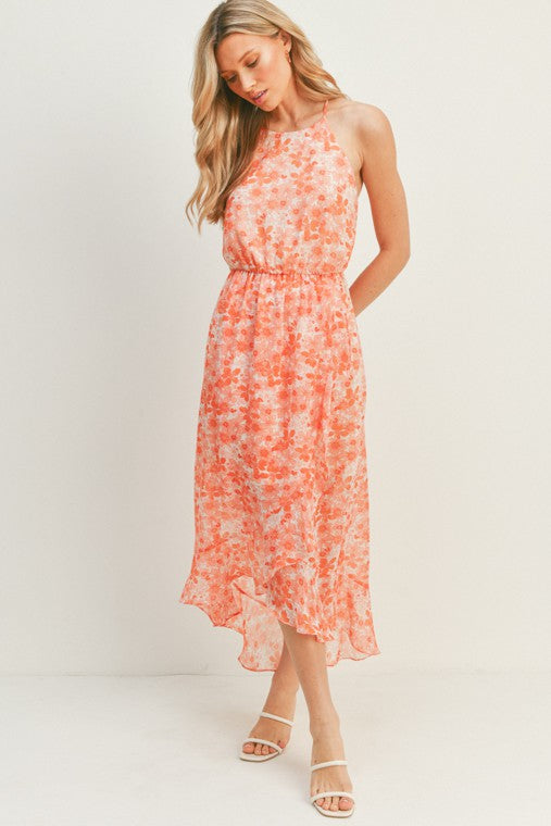 Tulip hem maxi dress discount