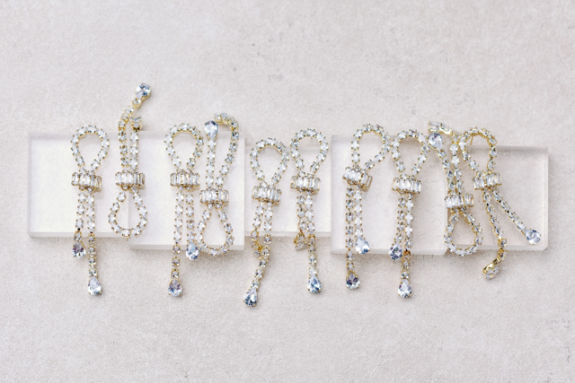 Thoroughbred Diamond Drop Statement Earrings