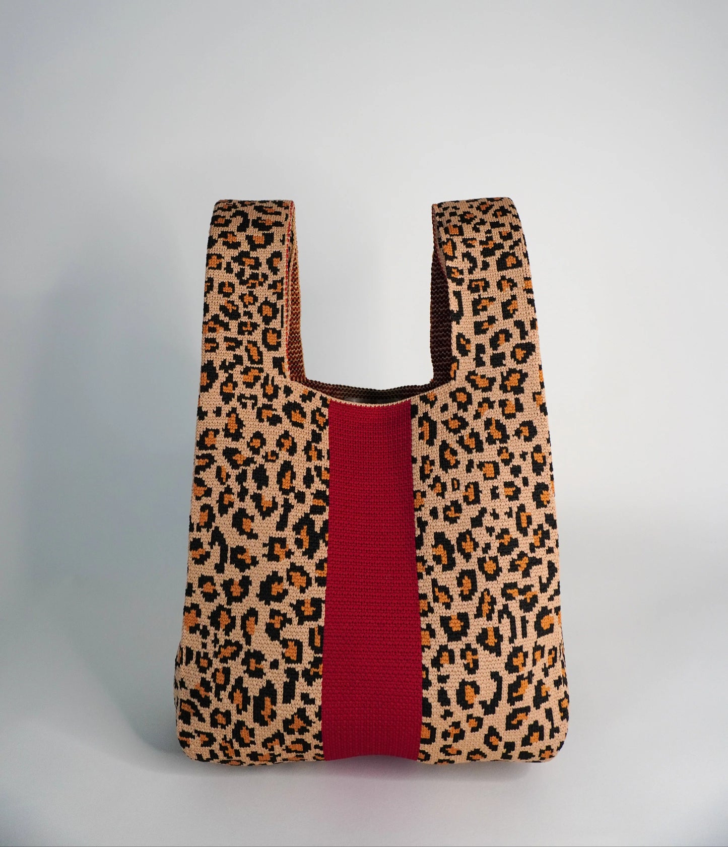 Wild One Print Top Knot Machine Washable Bag Medium - Leopard Multi