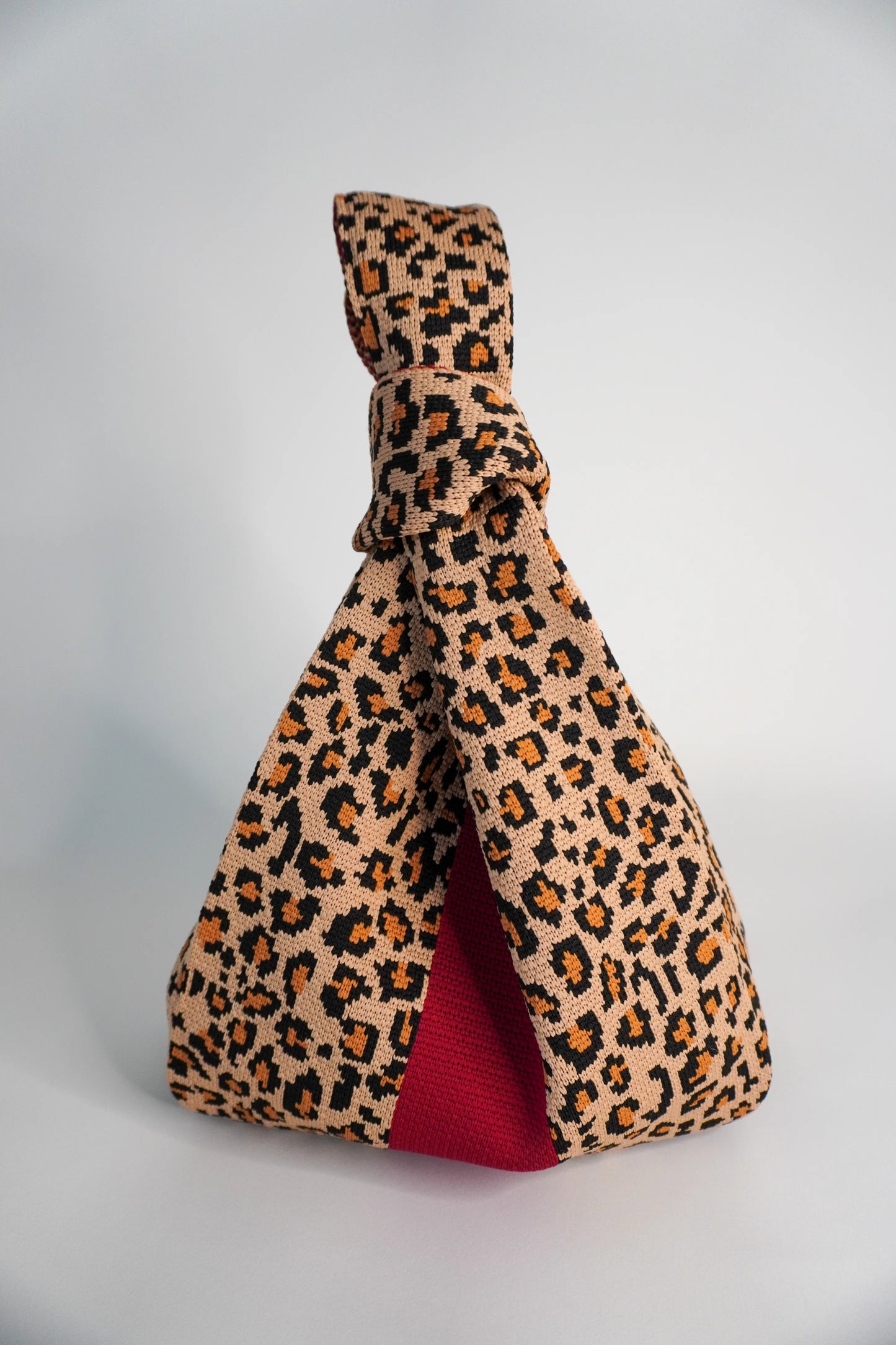 Wild One Print Top Knot Machine Washable Bag Medium - Leopard Multi