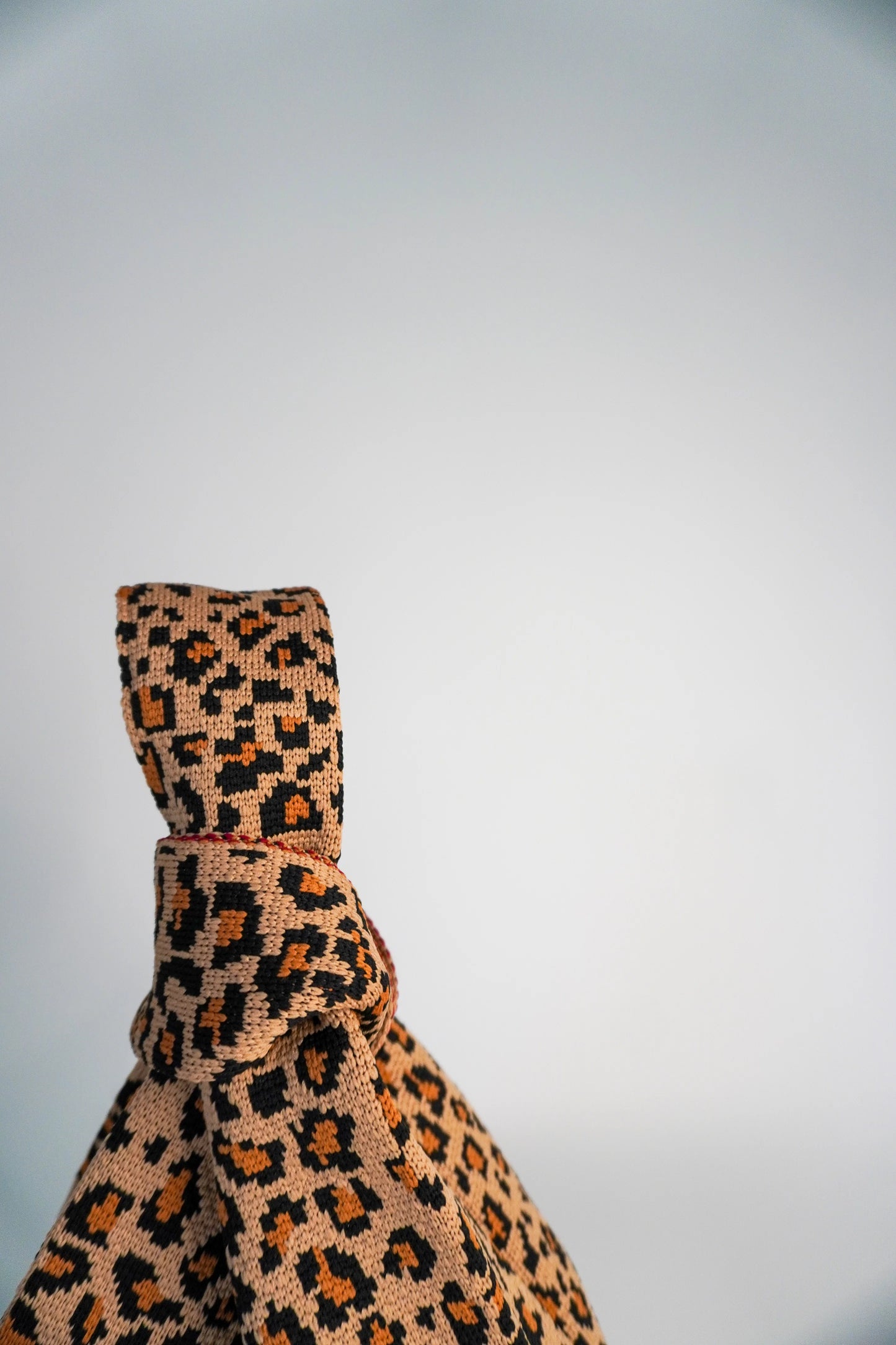 Wild One Print Top Knot Machine Washable Bag Medium - Leopard Multi