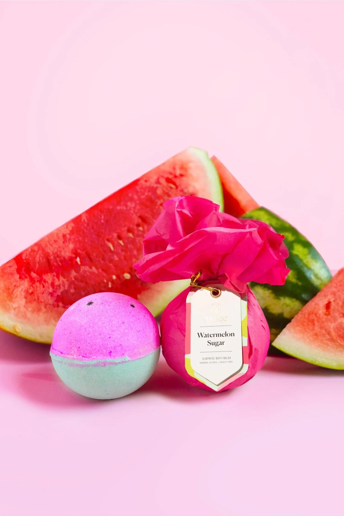 Watermelon Sugar Luxe Bath Bomb with Surprise Inside