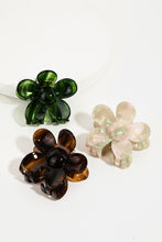 Load image into Gallery viewer, Flower Hair Claw Clip Autumn Palette Set - Brown Multi
