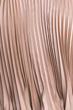 Load image into Gallery viewer, Carrie Sweetheart Neckline Pleated Long Sleeve Blouse - Bronze
