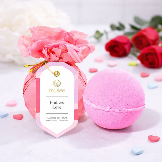 Endless Love Pink Surprise Inside Bath Bomb - Fresh Flowers