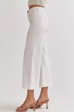 Load image into Gallery viewer, Evie Classic High Waisted Wide Leg Pant - White
