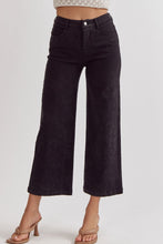 Load image into Gallery viewer, Evie Classic High Waisted Wide Leg Pant - Black
