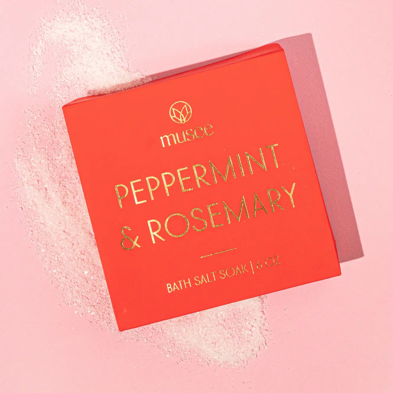 Peppermint and Rosemary Mini Bath Salt Soak