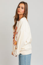 Load image into Gallery viewer, zSALE Let&#39;s Go Girls Boot Graphic Crewneck Pullover - Cream Multi
