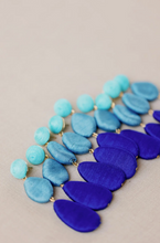 Load image into Gallery viewer, Lido Ombre Drop Earrings - Blue Multi
