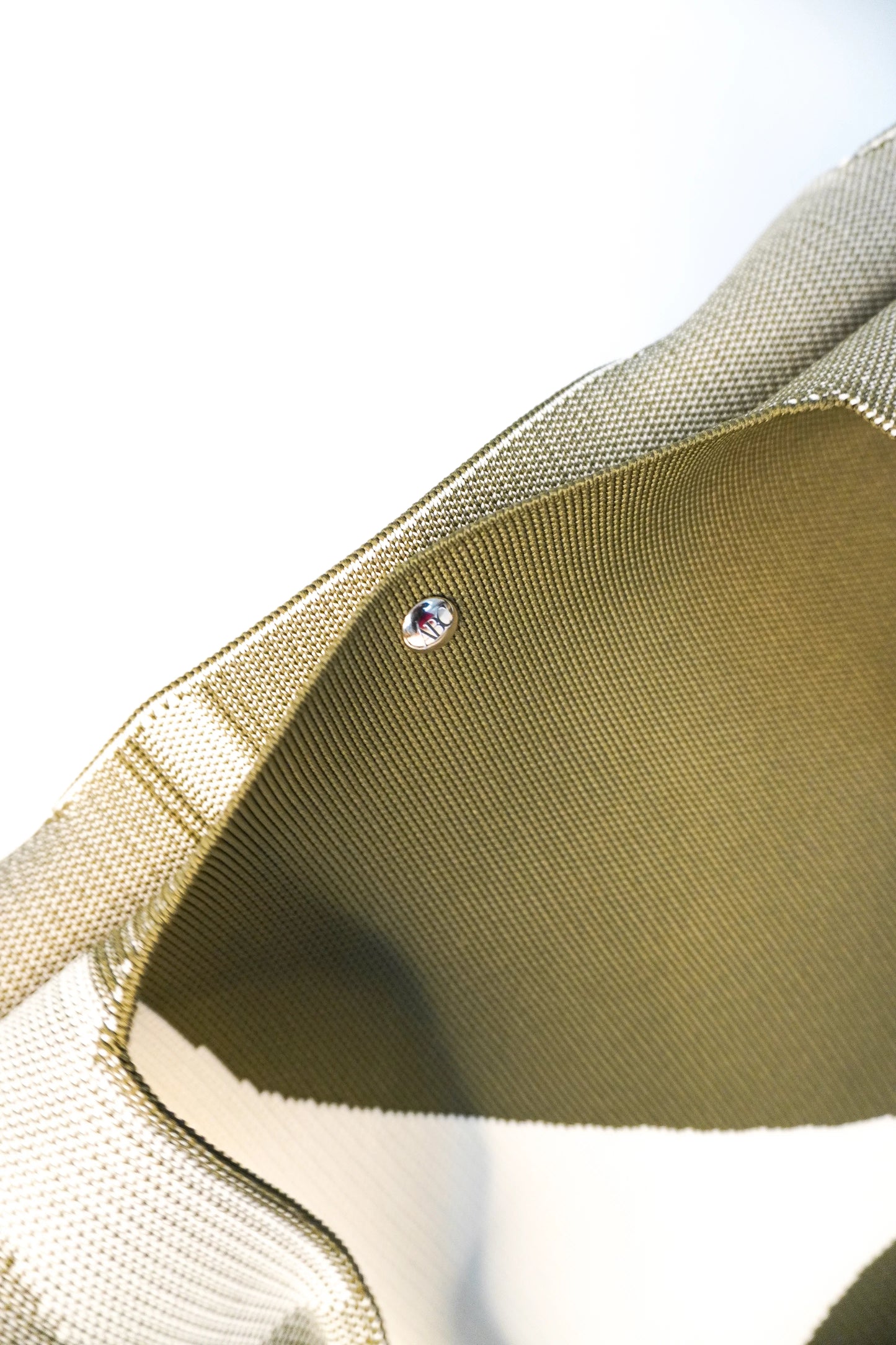 MOOdy Printed Signature Tote Machine Washable - Green Olive Multi