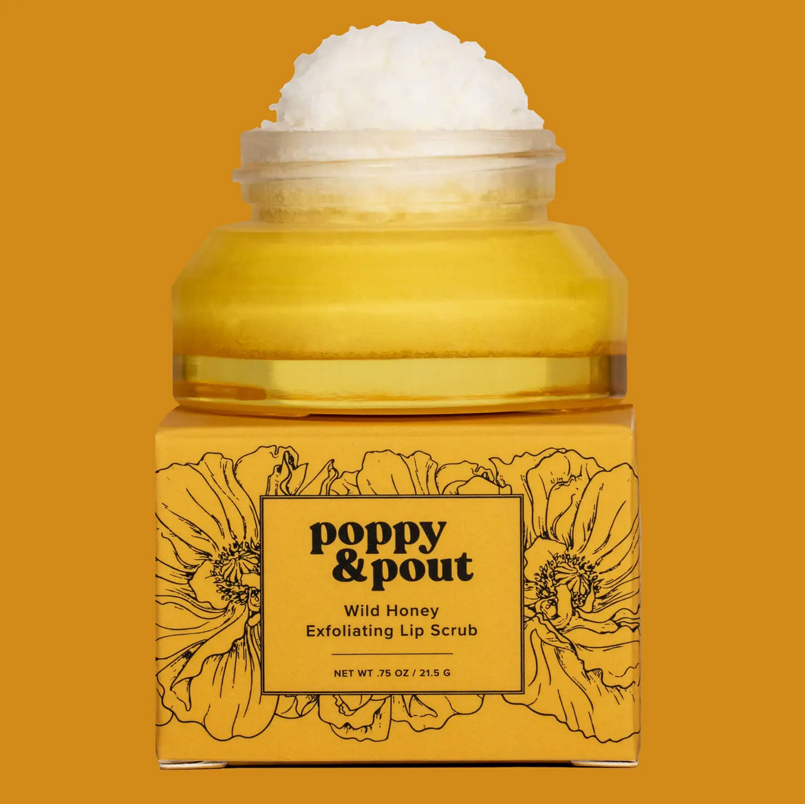 Wild Honey Lip Scrub, Poppy & Pout