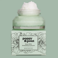 Load image into Gallery viewer, Sweet Mint Lip Scrub, Poppy &amp; Pout
