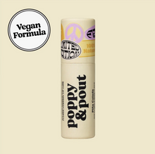 Load image into Gallery viewer, zSALE Pina Colada Vegan Lip Balm, Poppy &amp; Pout
