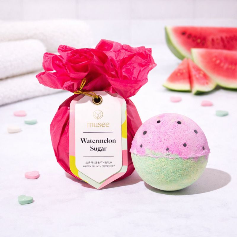 Watermelon Sugar Luxe Bath Bomb with Surprise Inside