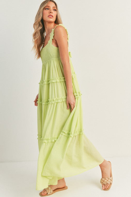 Lime lush maxi dress shop