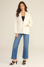 Load image into Gallery viewer, zSALE Becca Classic Long Sleeve Blazer Layering Essential - Cream
