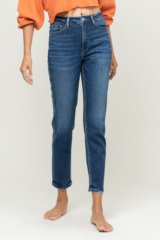 Erika Mom Jean Comfort Stretch Denim Pant
