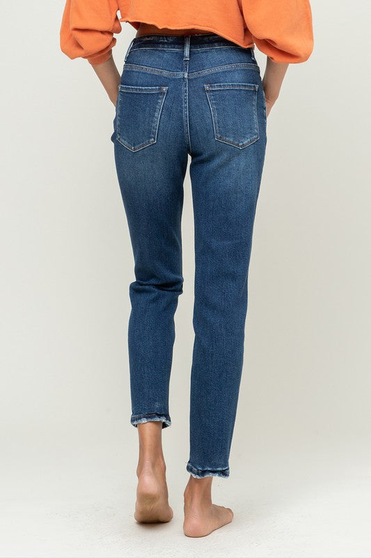 Erika Mom Jean Comfort Stretch Denim Pant