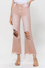 Load image into Gallery viewer, Leslie High Waisted 90s Vintage Crop Flare - July Song Mauve
