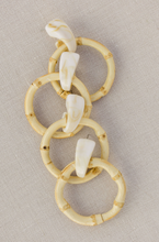 Load image into Gallery viewer, Light Bamboo Drop Earrings

