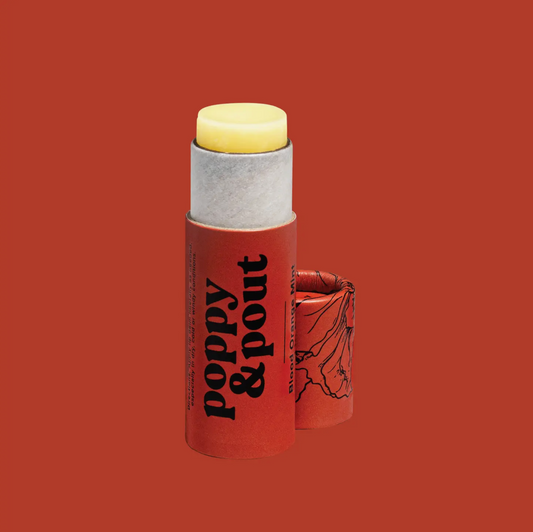 Blood Orange Mint Lip Balm, Poppy & Pout