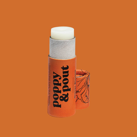 Orange Blossom Lip Balm, Poppy & Pout