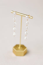 Load image into Gallery viewer, Cascading Pearl Drop Earrings
