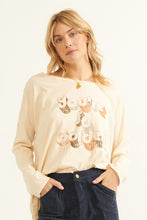 Load image into Gallery viewer, zSALE Golden Vintage Long-Sleeve Graphic Tee - Vanilla Multi
