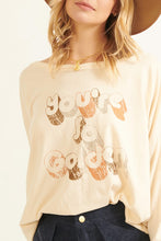 Load image into Gallery viewer, zSALE Golden Vintage Long-Sleeve Graphic Tee - Vanilla Multi
